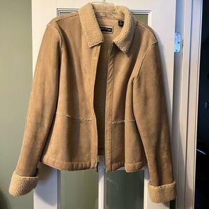 Valerie Stevens Tan Teddy Jacket